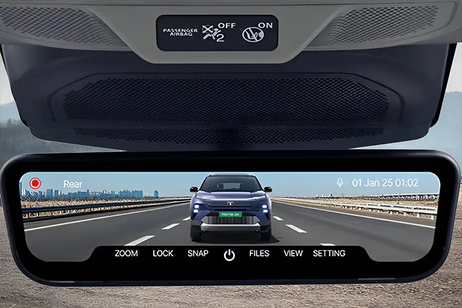 Tata Harrier Ev Digital Interior Rear-View-Mirror